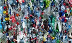 Bottiglie di plastica riciclata